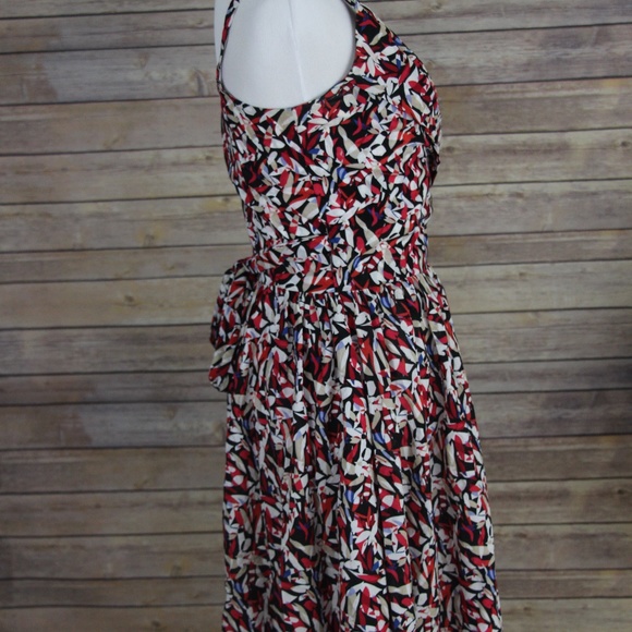 LAPIS Multi-Color Floral Sleeveless Dress - Picture 7 of 8